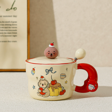 Cute Cartoon Animal Coffee Mug – Ceramic Fun Mug
